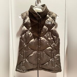 The North Face Brown Puffer Vest